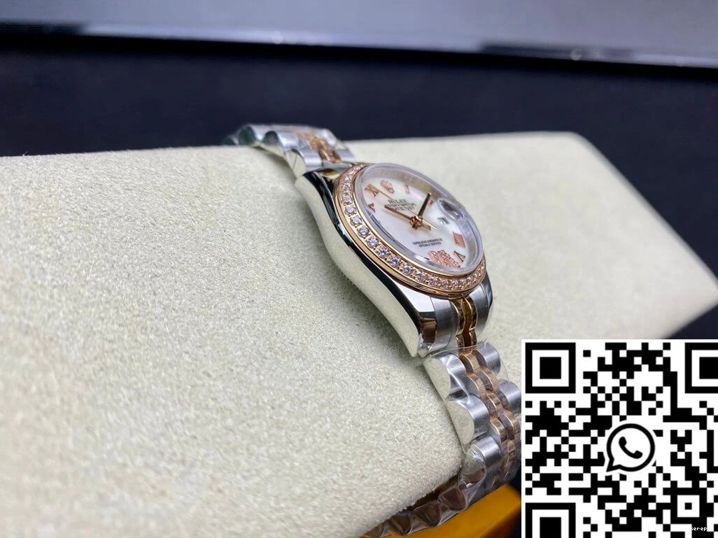 Dial Diamond Rolex 28MM BP Factory Datejust Mother-of-pearl 0123